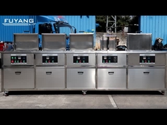 Mesin Mobil Auto Parts Ultrasonic Cleaner 96 Liter Empat Tangki