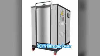Pembersih Ultrasonik 40KW Pembersihan Industri Tugas Berat