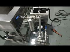 Lihat Demo Alat Pembersih Ultrasonik Stainless Steel 380L Untuk Menghilangkan Kotoran Minyak Karat Gemuk